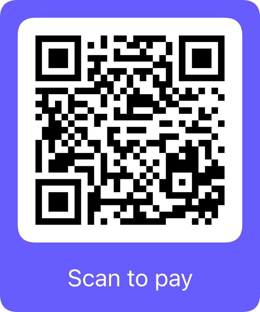 QR code to pay via Stripe on mobile